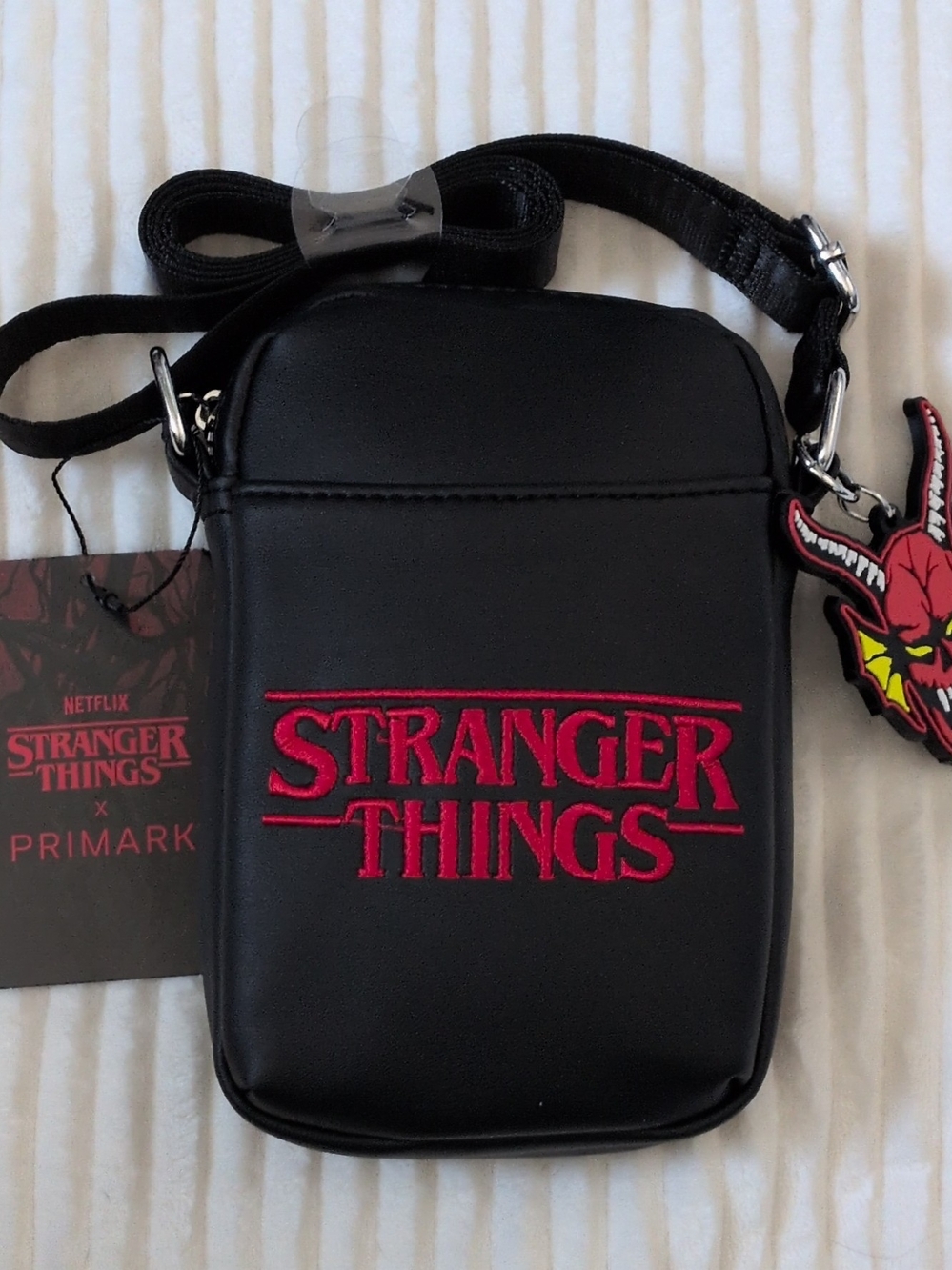 Stranger Things Black Crossbody Bag